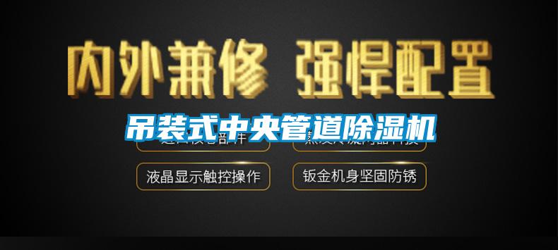 吊裝式中央管道除濕機