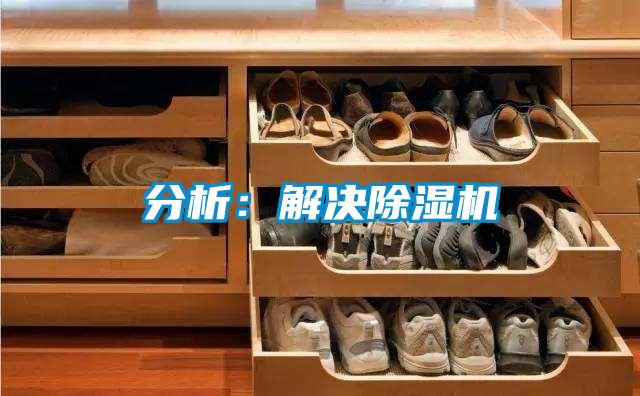 分析：解決除濕機