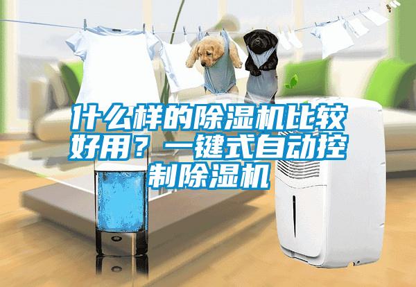 什么樣的除濕機比較好用?一鍵式自動控制除濕機