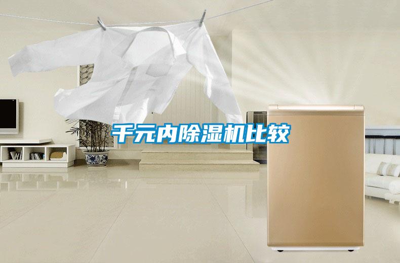 千元內除濕機比較