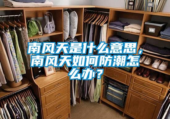 南風天是什么意思,南風天如何防潮怎么辦?
