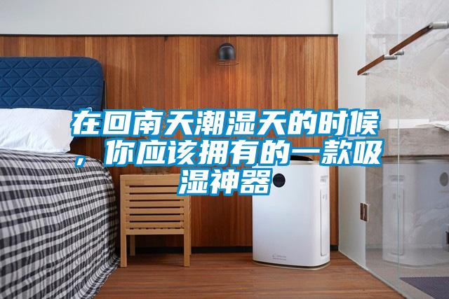 在回南天潮濕天的時(shí)候，你應(yīng)該擁有的一款吸濕神器