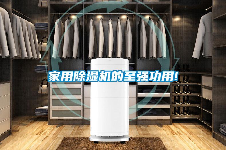 家用除濕機的至強功用!