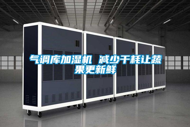 氣調庫加濕機 減少干耗讓蔬果更新鮮