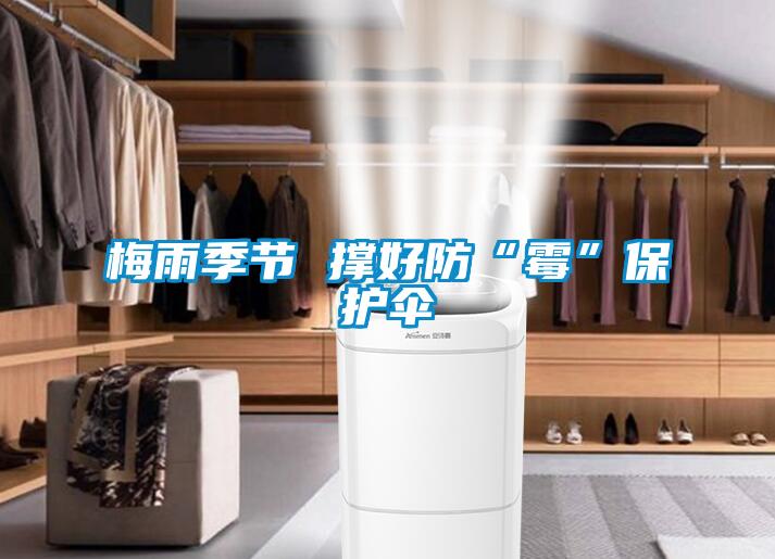 梅雨季節 撐好防“霉”保護傘