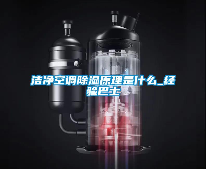 潔凈空調(diào)除濕原理是什么_經(jīng)驗巴士