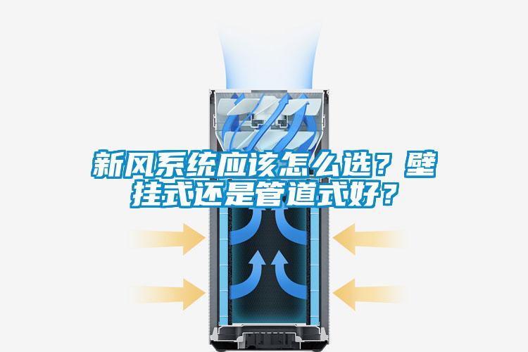 新風系統應該怎么選？壁掛式還是管道式好？