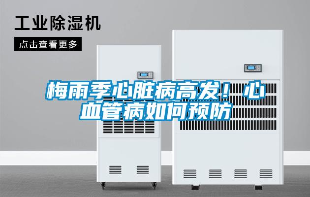 梅雨季心臟病高發!心血管病如何預防