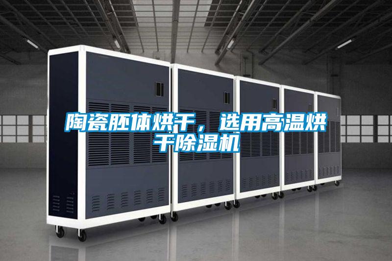 陶瓷胚體烘干，選用高溫烘干除濕機