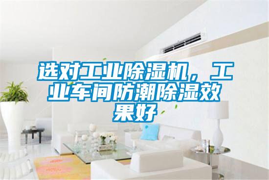 選對工業(yè)除濕機,工業(yè)車間防潮除濕效果好