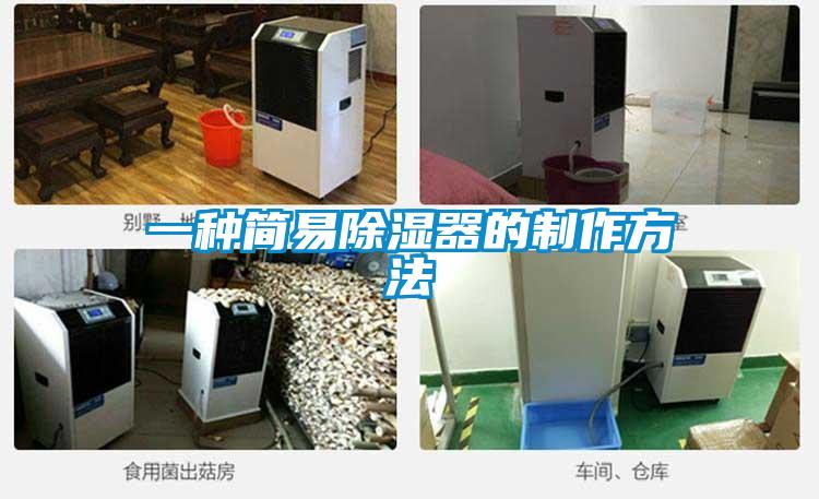一種簡易除濕器的制作方法