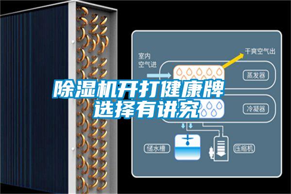 除濕機開打健康牌 選擇有講究