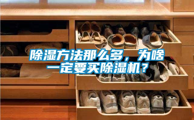 除濕方法那么多,為啥一定要買除濕機?