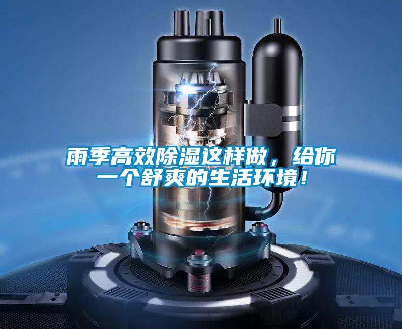 雨季高效除濕這樣做，給你一個舒爽的生活環境！