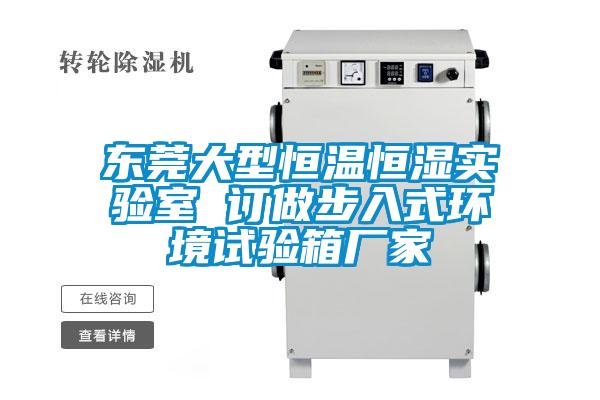 東莞大型恒溫恒濕實驗室 訂做步入式環(huán)境試驗箱廠家