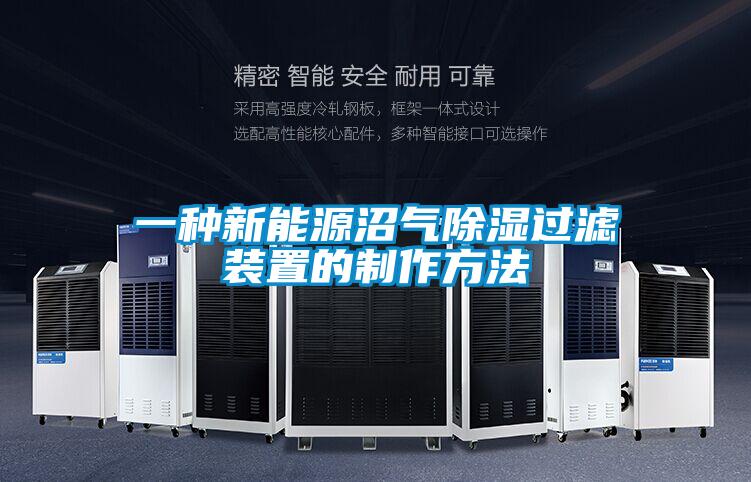 一種新能源沼氣除濕過濾裝置的制作方法