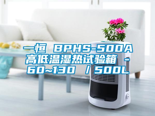 一恒 BPHS-500A高低溫濕熱試驗(yàn)箱 -60~130℃/500L