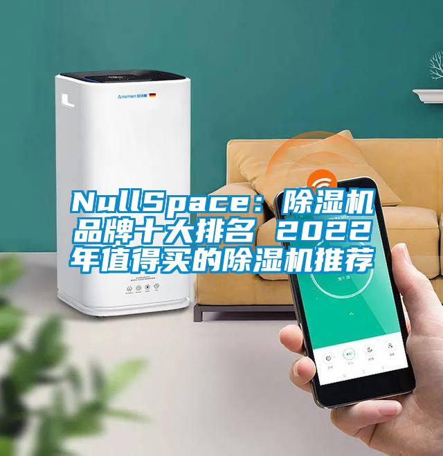 NullSpace：除濕機品牌十大排名 2022年值得買的除濕機推薦