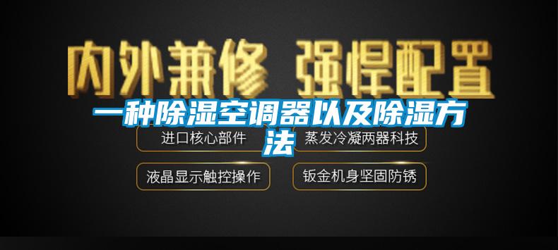 一種除濕空調(diào)器以及除濕方法