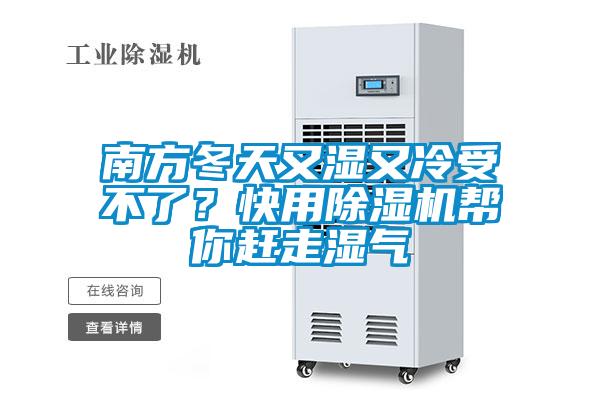 南方冬天又濕又冷受不了？快用除濕機幫你趕走濕氣