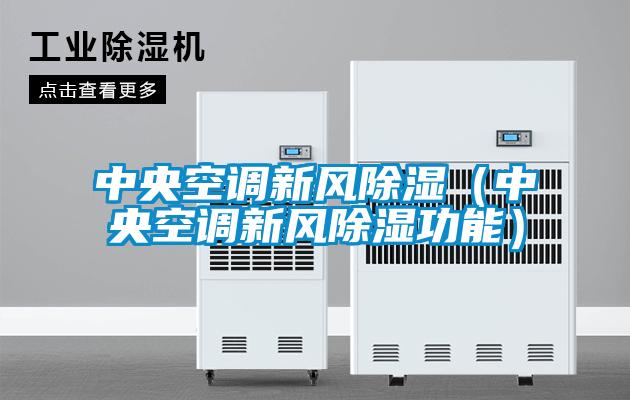 中央空調(diào)新風(fēng)除濕（中央空調(diào)新風(fēng)除濕功能）