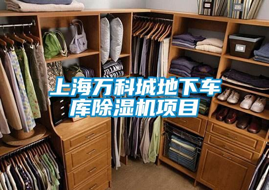 上海萬科城地下車庫除濕機項目