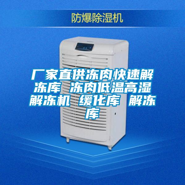 廠家直供凍肉快速解凍庫(kù) 凍肉低溫高濕解凍機(jī) 緩化庫(kù) 解凍庫(kù)