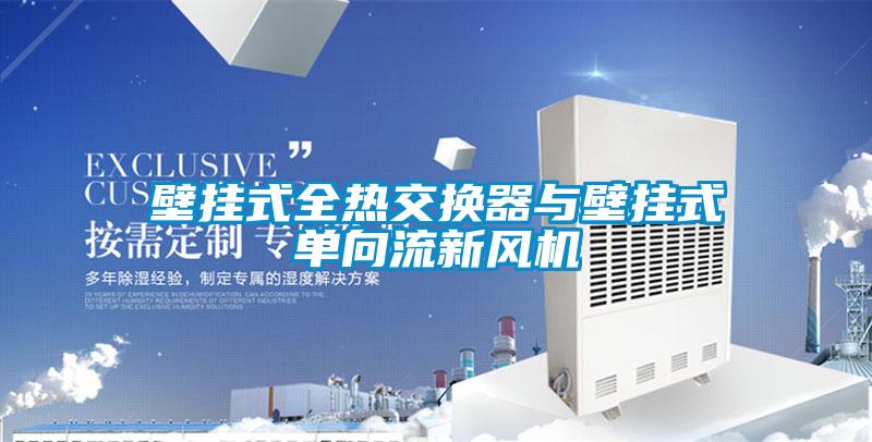 壁掛式全熱交換器與壁掛式單向流新風機