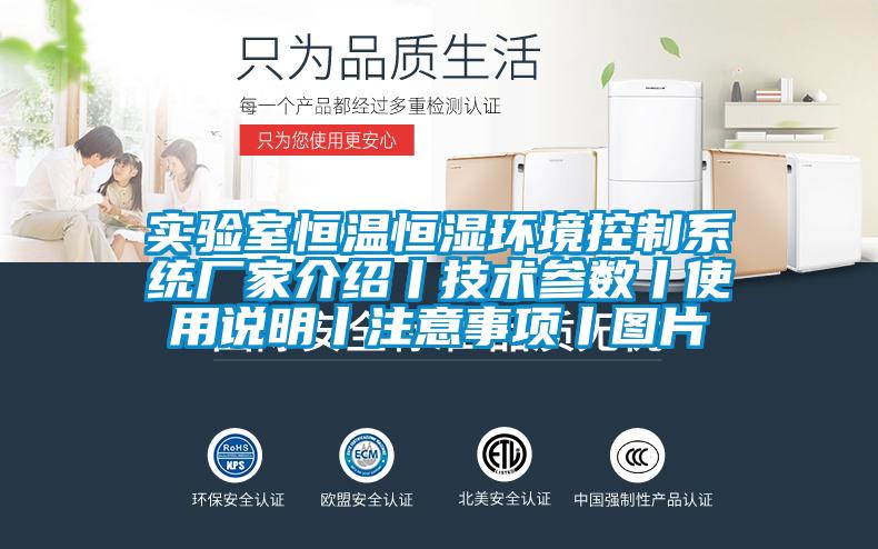 實(shí)驗(yàn)室恒溫恒濕環(huán)境控制系統(tǒng)廠家介紹丨技術(shù)參數(shù)丨使用說明丨注意事項(xiàng)丨圖片