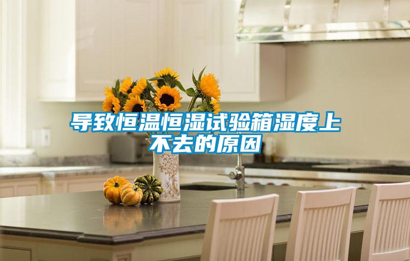 導致恒溫恒濕試驗箱濕度上不去的原因