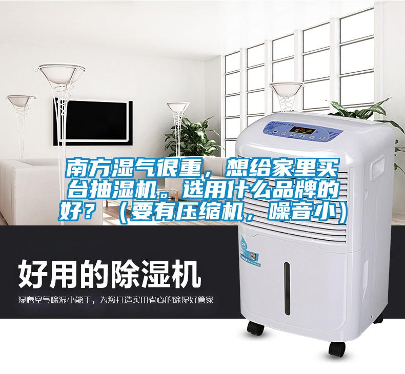 南方濕氣很重，想給家里買臺抽濕機。選用什么品牌的好？（要有壓縮機，噪音小）