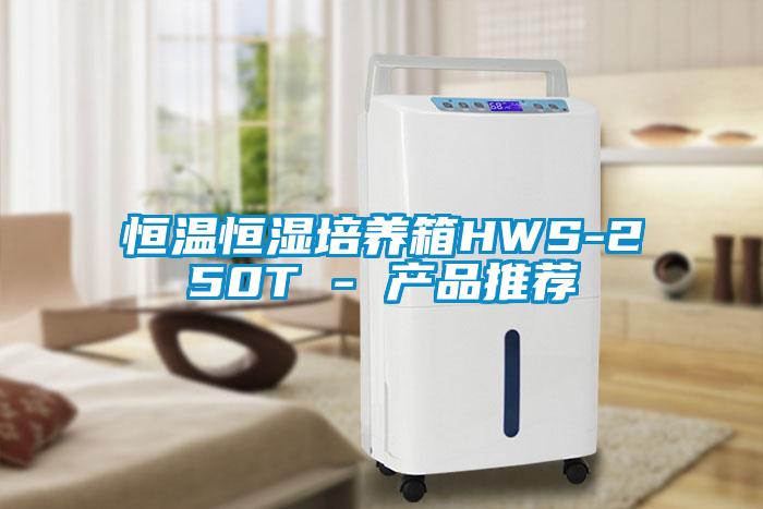 恒溫恒濕培養箱HWS-250T - 產品推薦
