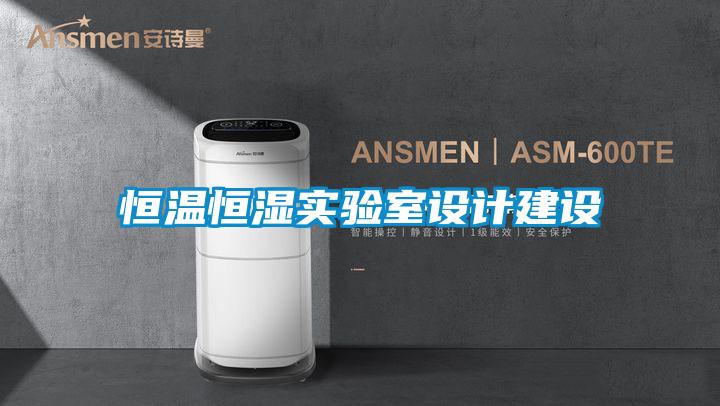 恒溫恒濕實驗室設計建設