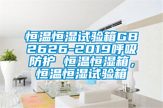 恒溫恒濕試驗箱GB2626-2019呼吸防護 恒溫恒濕箱,恒溫恒濕試驗箱