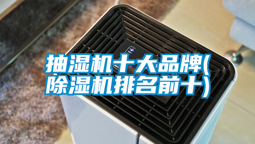 抽濕機十大品牌(除濕機排名前十)