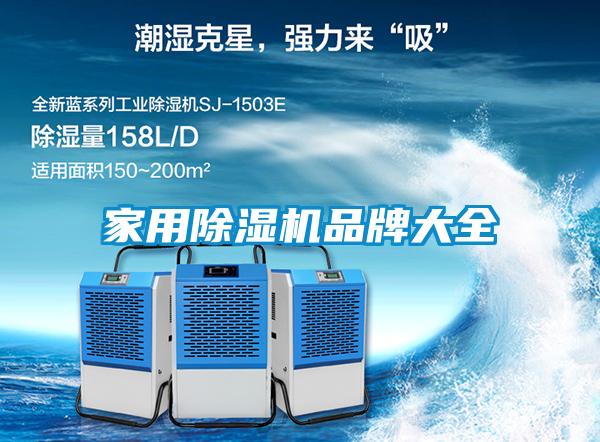 家用除濕機品牌大全
