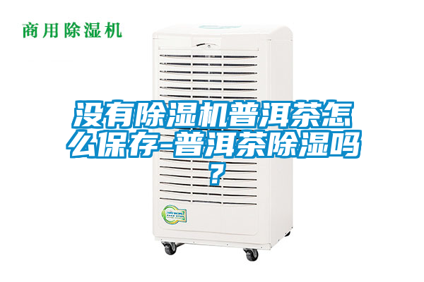 沒(méi)有除濕機(jī)普洱茶怎么保存-普洱茶除濕嗎？