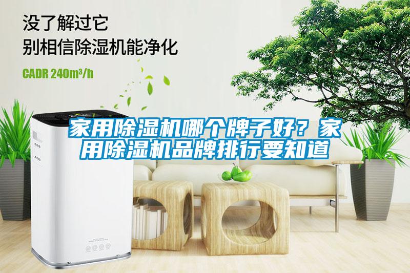 家用除濕機(jī)哪個(gè)牌子好?家用除濕機(jī)品牌排行要知道