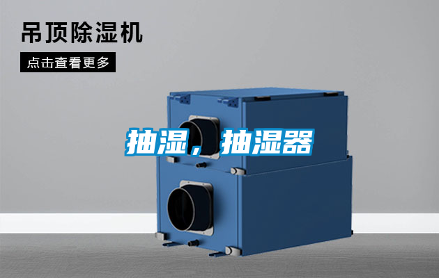 抽濕,抽濕器