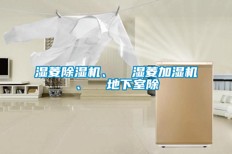 濕菱除濕機、  濕菱加濕機、  地下室除