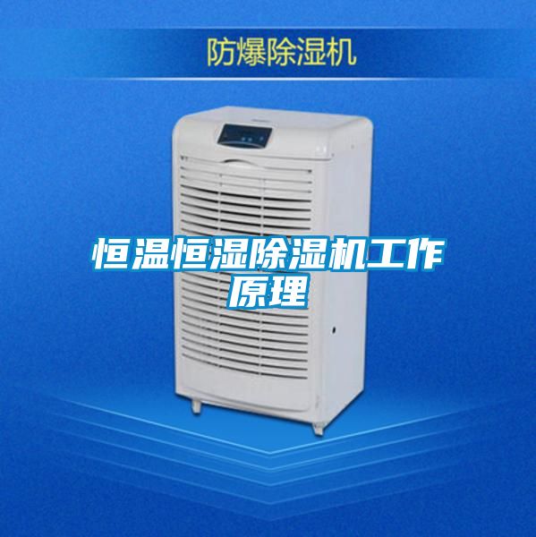 恒溫恒濕除濕機工作原理