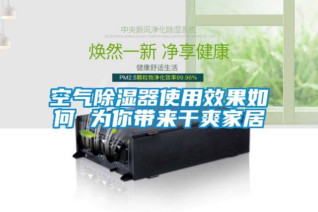 空氣除濕器使用效果如何 為你帶來干爽家居