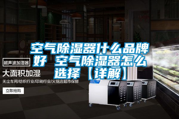 空氣除濕器什么品牌好 空氣除濕器怎么選擇【詳解】