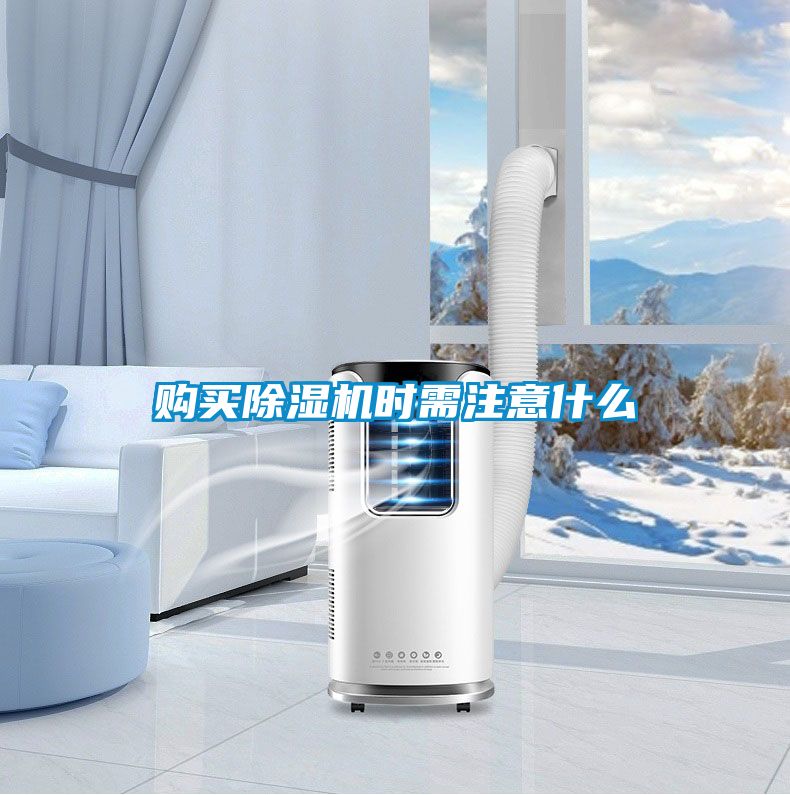 購買除濕機(jī)時(shí)需注意什么