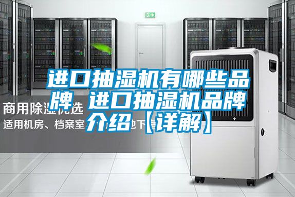 進口抽濕機有哪些品牌 進口抽濕機品牌介紹【詳解】