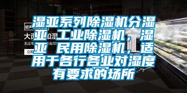 濕亞系列除濕機分濕亞 工業除濕機,濕亞 民用除濕機,適用于各行各業對濕度有要求的場所