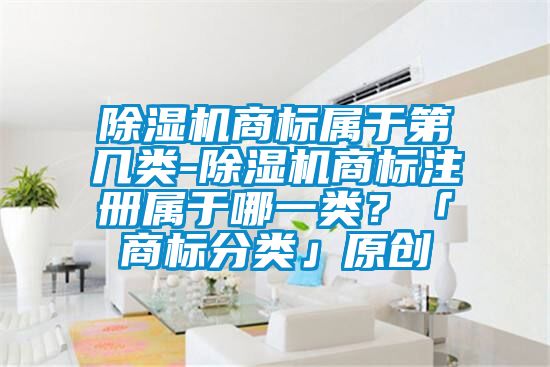 除濕機商標屬于第幾類-除濕機商標注冊屬于哪一類？「商標分類」原創