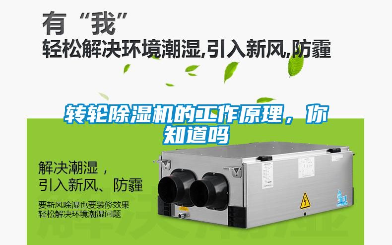 轉輪除濕機的工作原理,你知道嗎