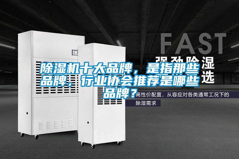 除濕機(jī)十大品牌，是指那些品牌，行業(yè)協(xié)會(huì)推薦是哪些品牌？