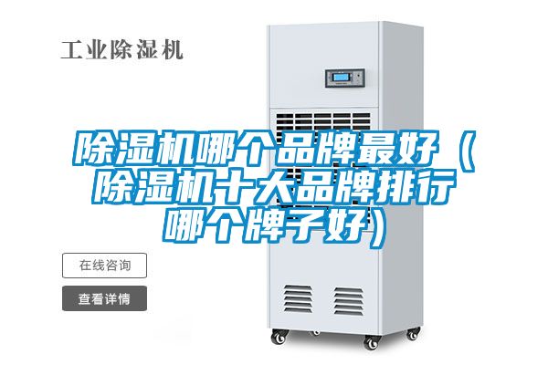 除濕機哪個品牌最好(除濕機十大品牌排行哪個牌子好)